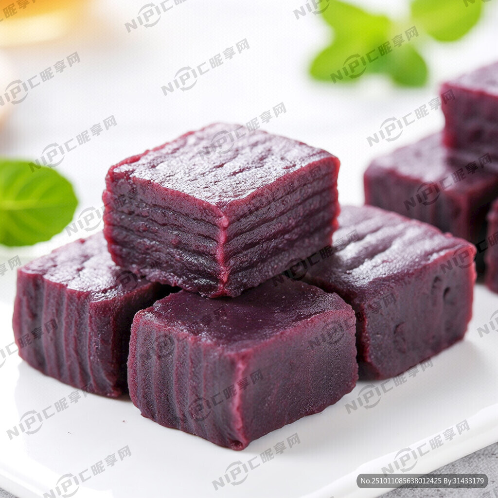 紫米奶砖