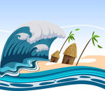 海浪插图