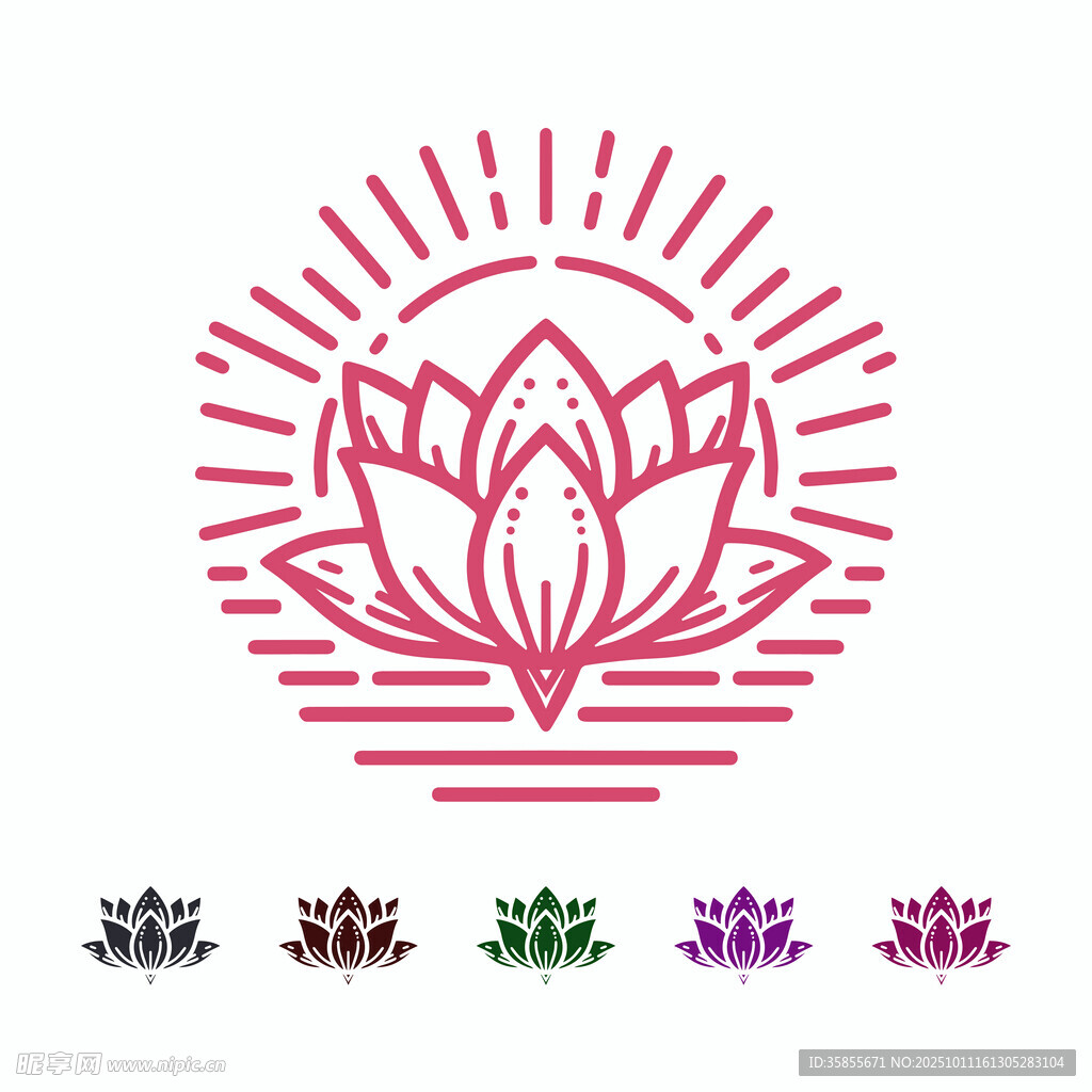 莲花图标