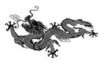 传统中国龙图案