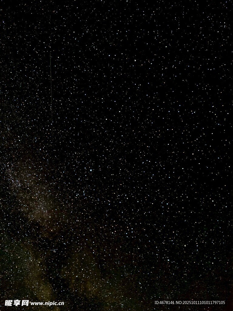 璀璨星空下的神秘宇宙