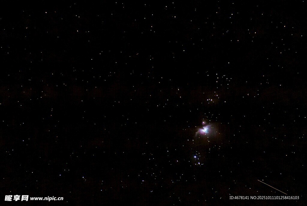 深邃宇宙中的璀璨星群