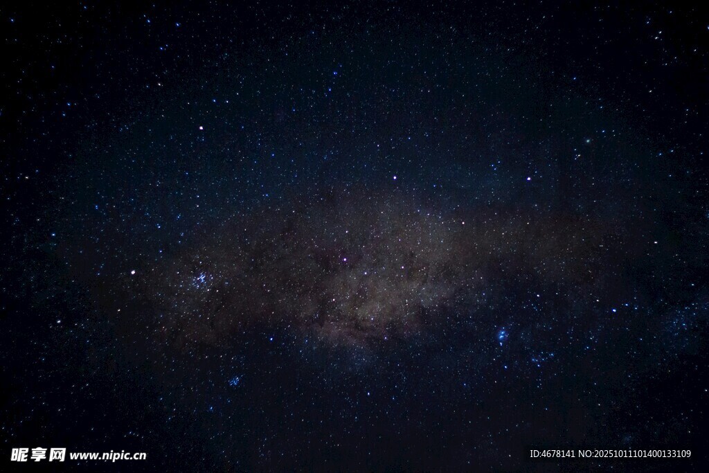 璀璨星空下的壮丽银河