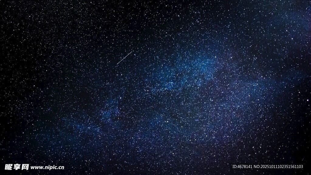 深邃星空背景图