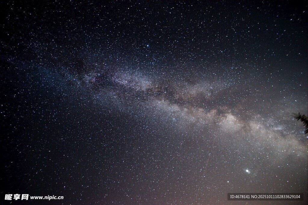 璀璨星空下的壮丽银河