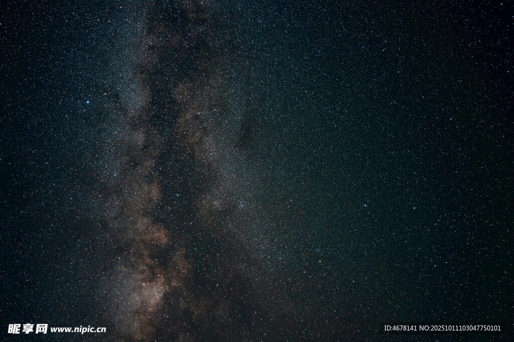 深邃夜空下的璀璨星河