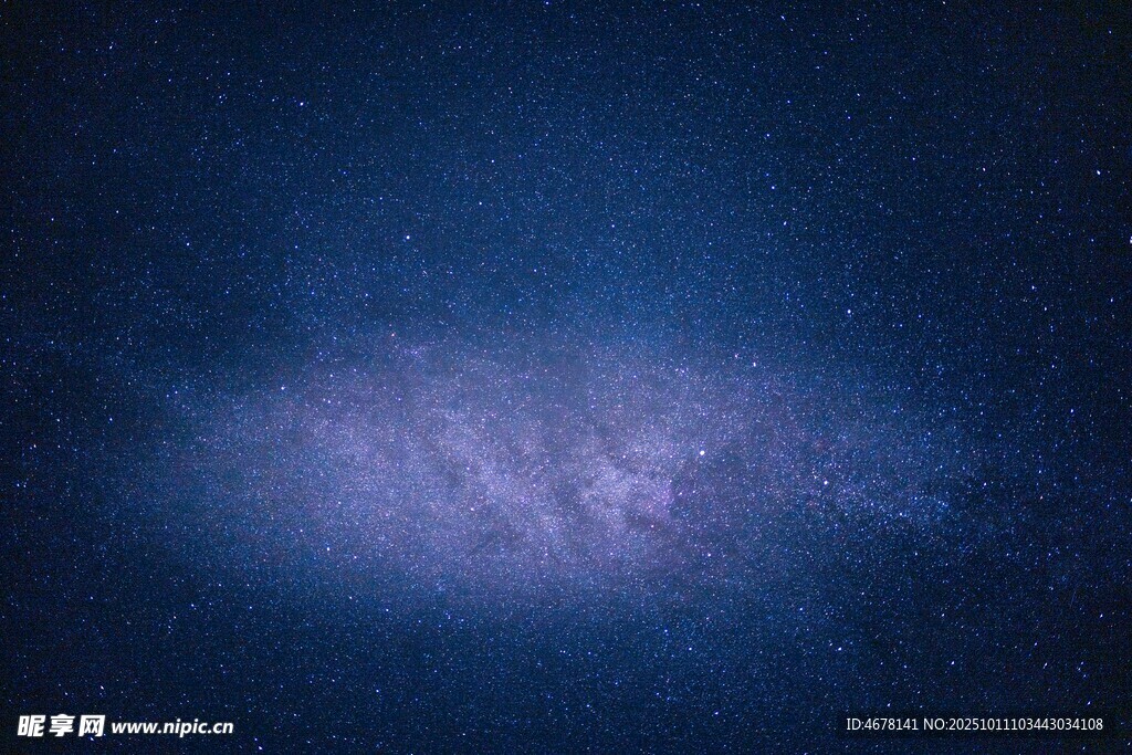 深邃神秘的浩瀚星空