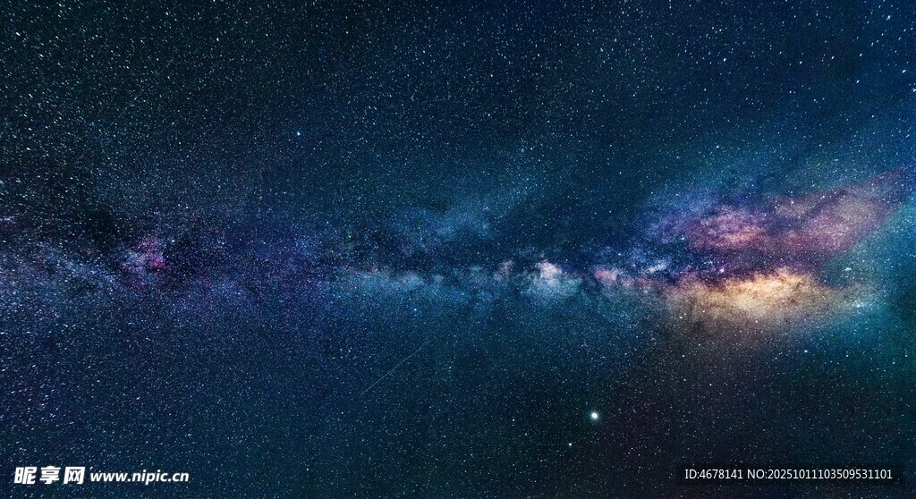 梦幻星空宇宙壮丽景象