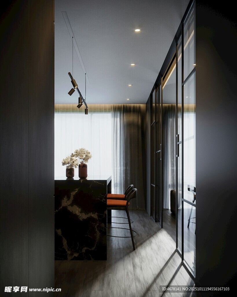 现代家居走廊简约设计