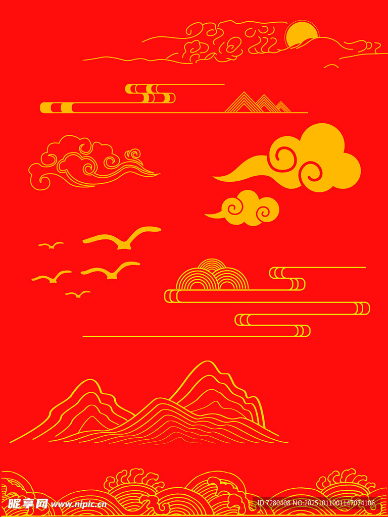 云纹背景素材