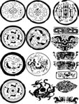 传统中式古典图案集合