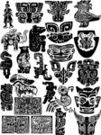 古代神秘图腾图案集合
