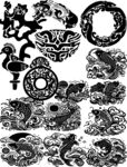 传统中式吉祥图案集合