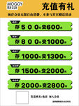 充值有礼活动海报
