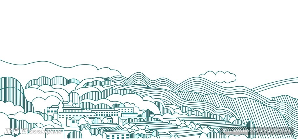线条 纹理 房子