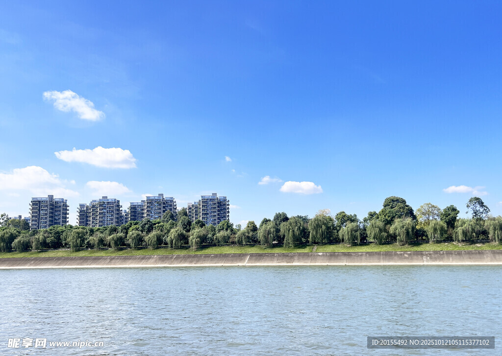 壁纸 城边风景