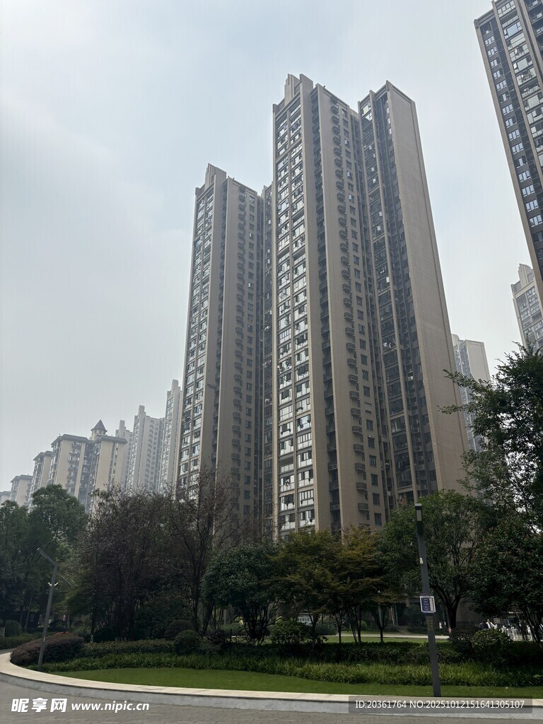 城市高楼景观