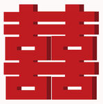 婚礼红双喜
