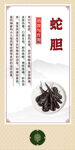 中药材 蛇胆展示图
