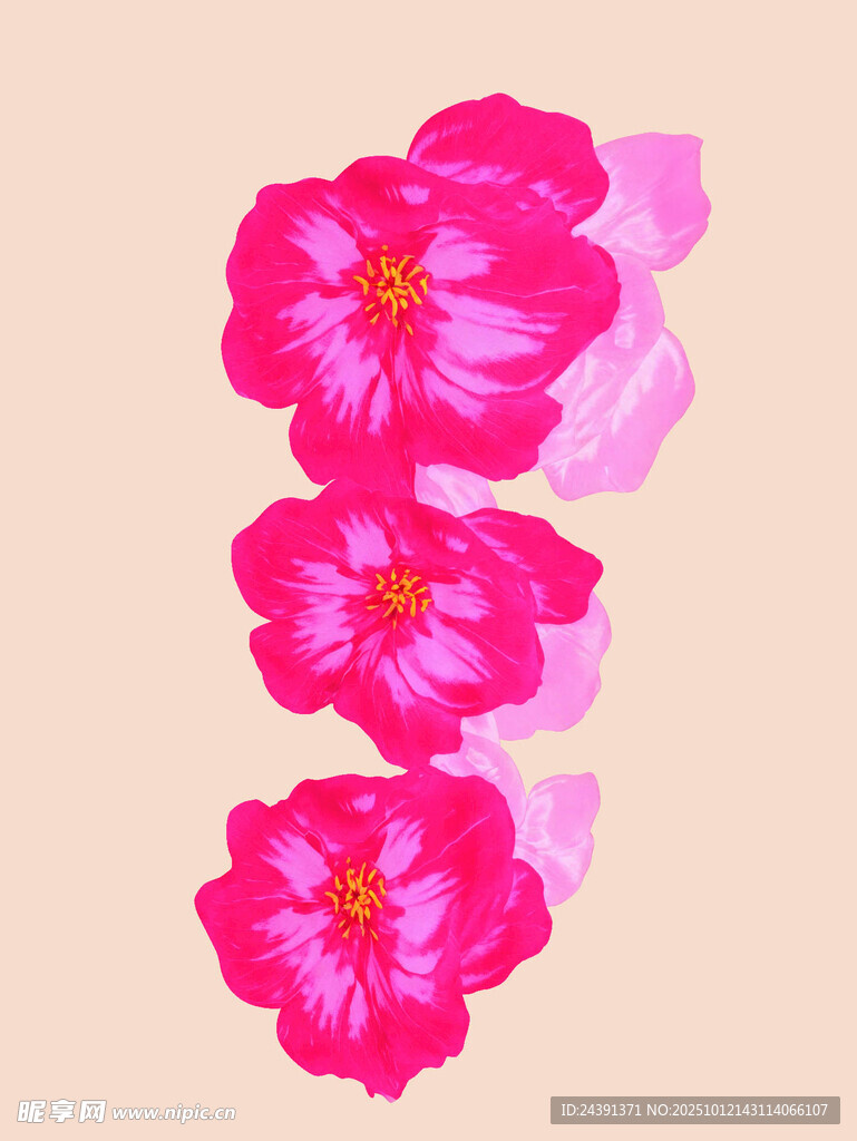 定位花