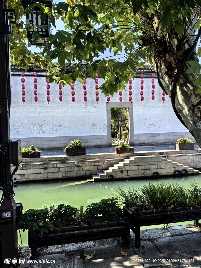 中式庭院景致