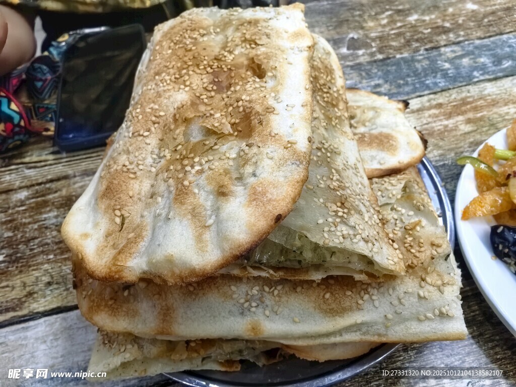 美味多层烧饼