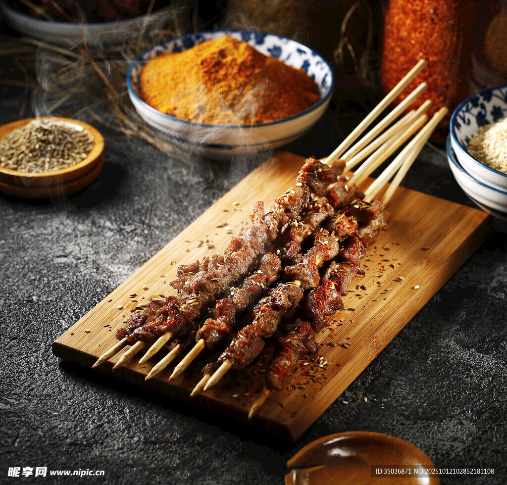 美味烤肉串