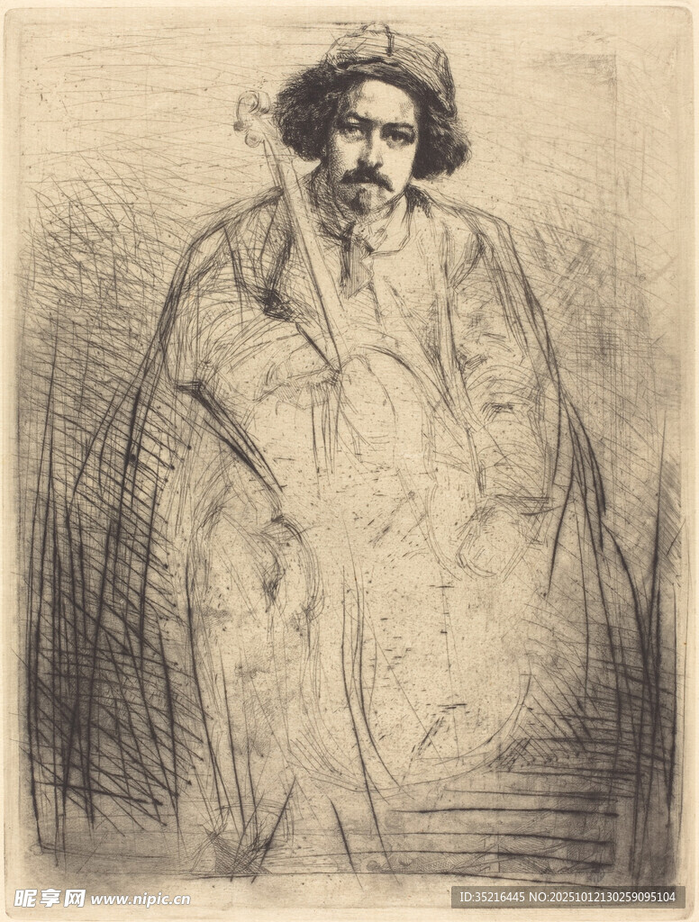 人物素描画像