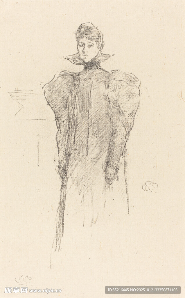 人物素描画像