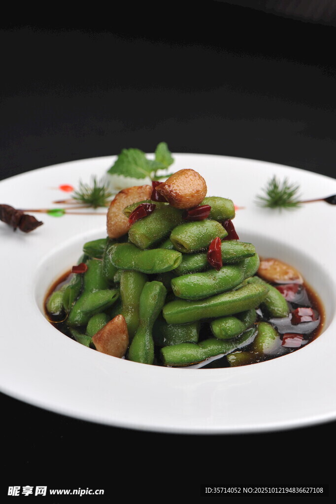 美味虾仁炒四季豆
