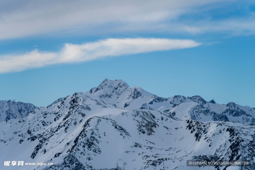 壮丽雪山美景