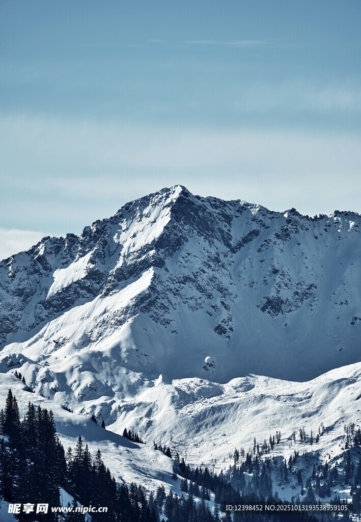壮丽雪山美景