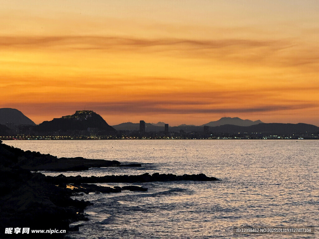 海边日落美景