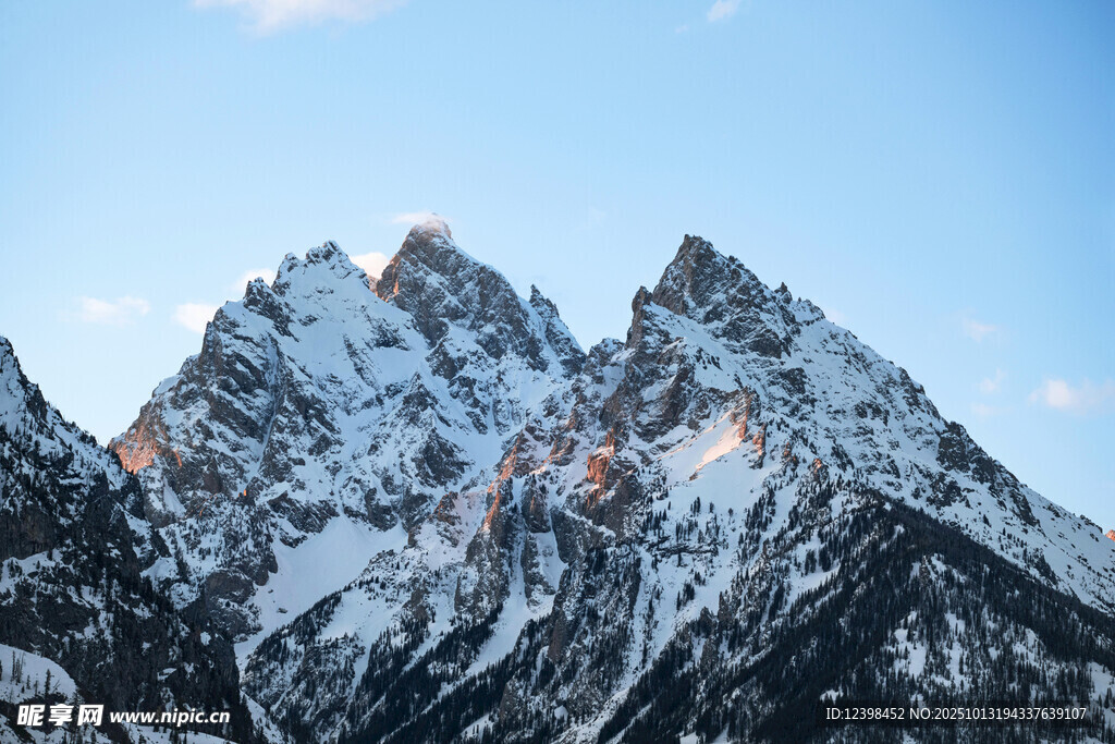 壮丽雪山美景