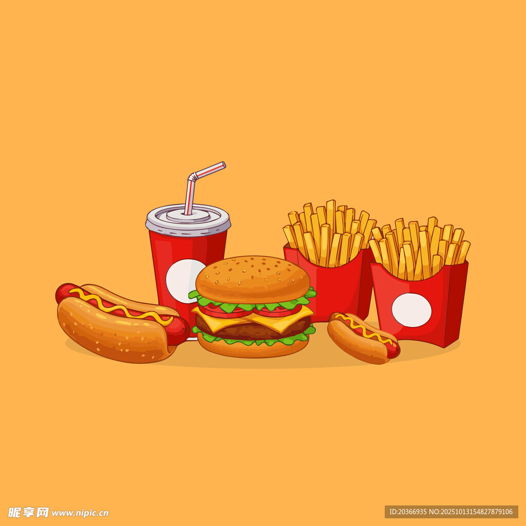 美味快餐 