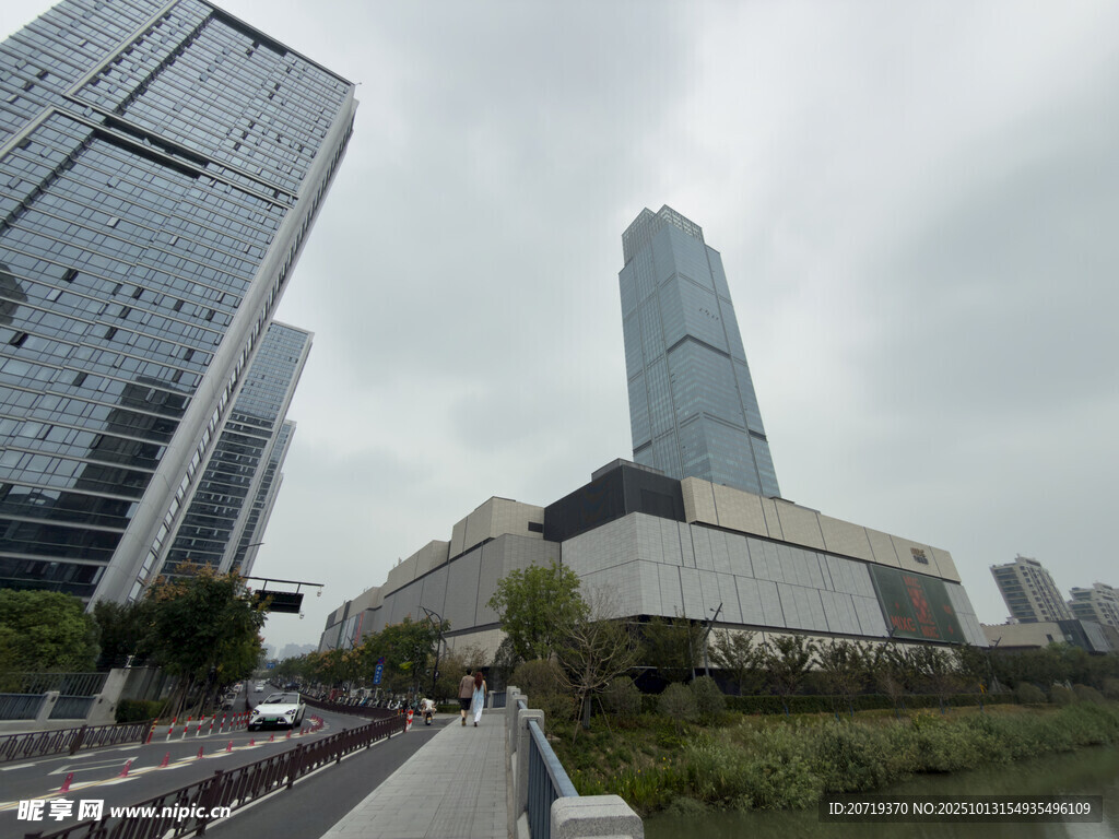 城市高楼景观