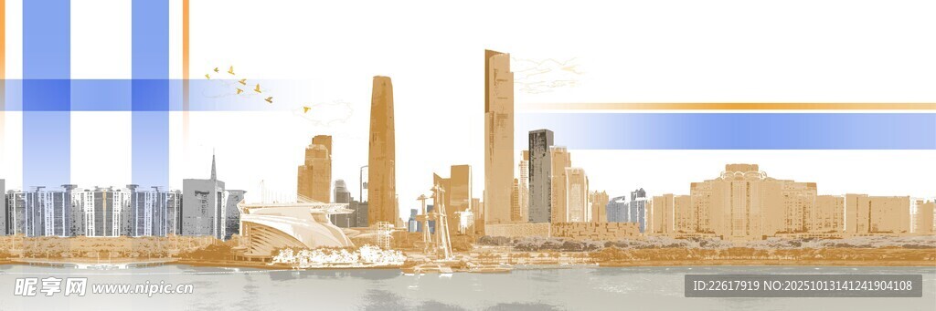 繁华都市景观