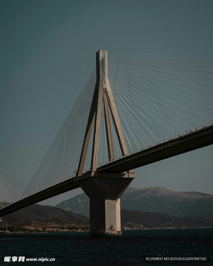 跨海大桥的壮丽景观