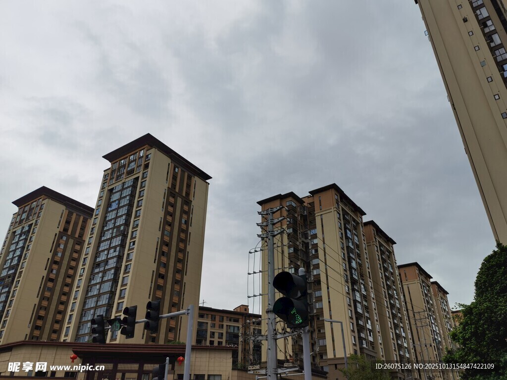 高层住宅区景观