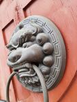 中式门环古典祥瑞装饰