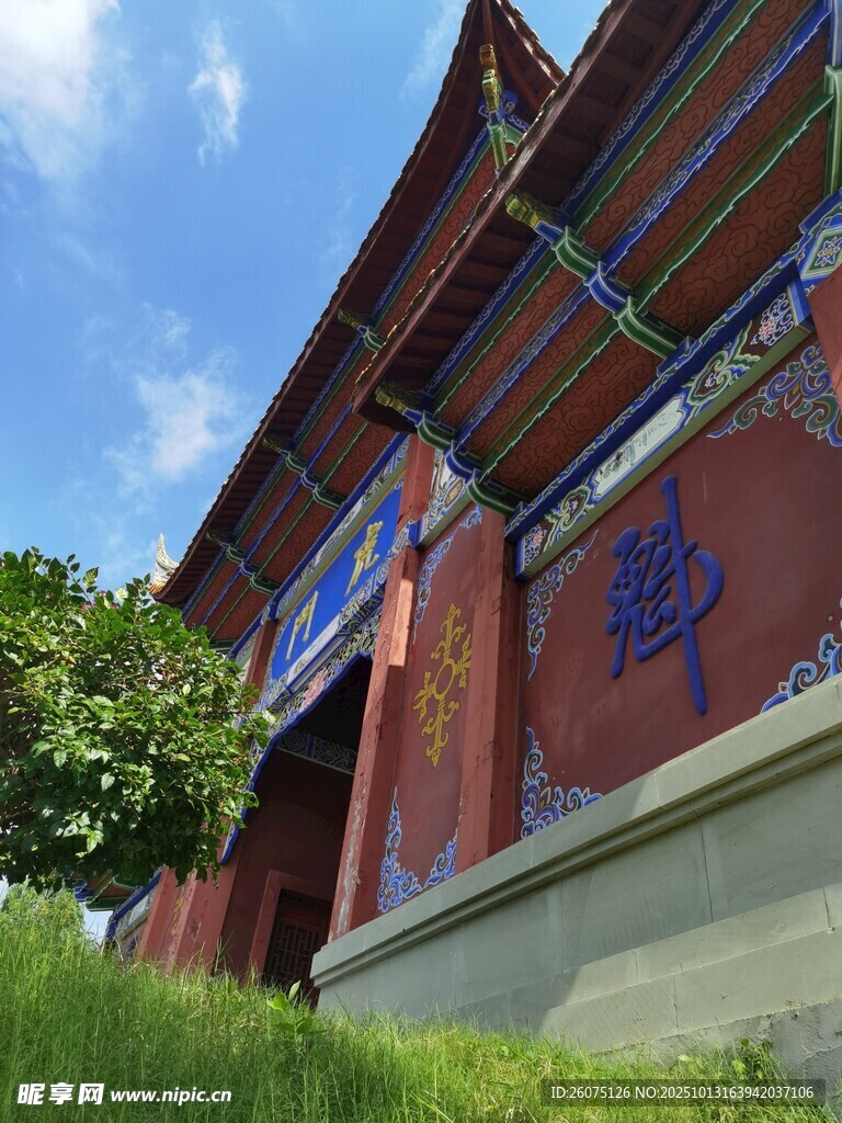 中式古建筑一角