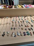 多样精美首饰陈列展示