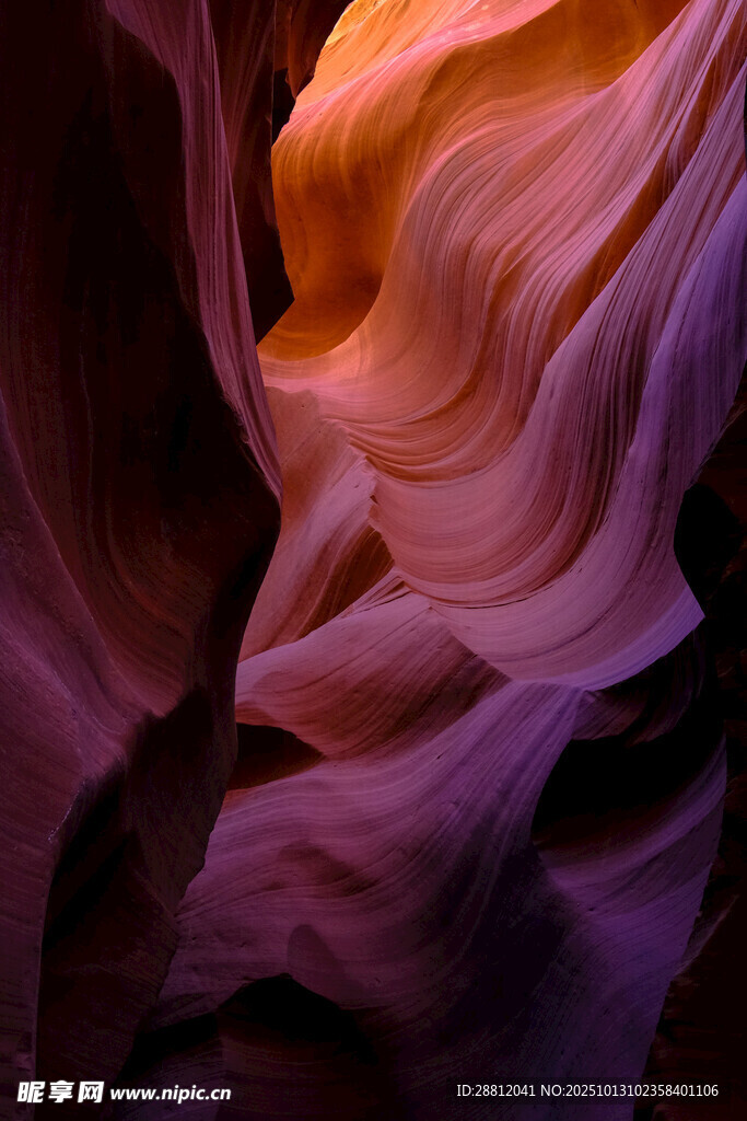 梦幻羚羊谷纹理景观