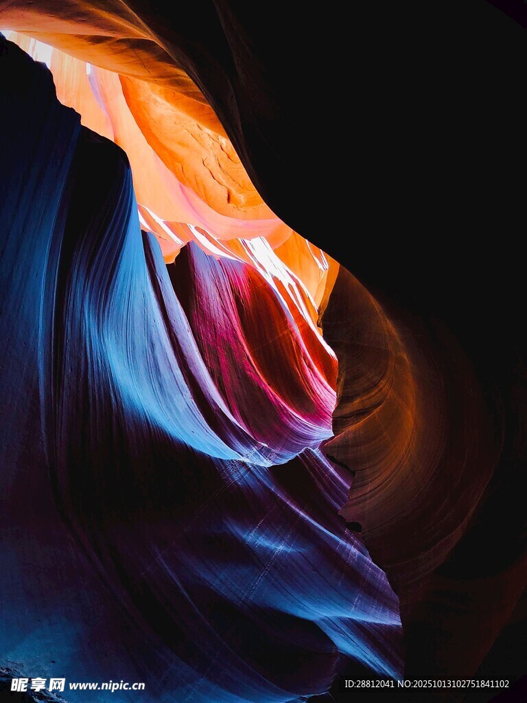 梦幻羚羊谷色彩纹理奇观