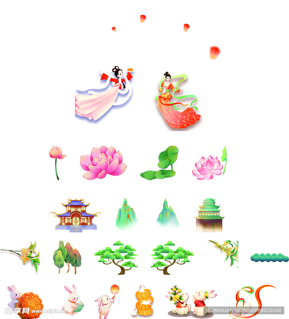 中秋素材  