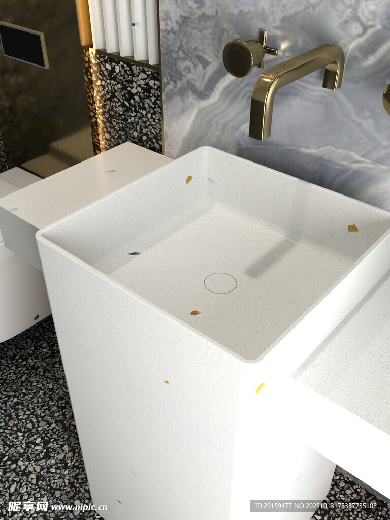 白色洗手台