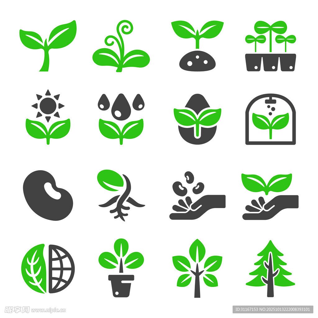 植物相关图标 