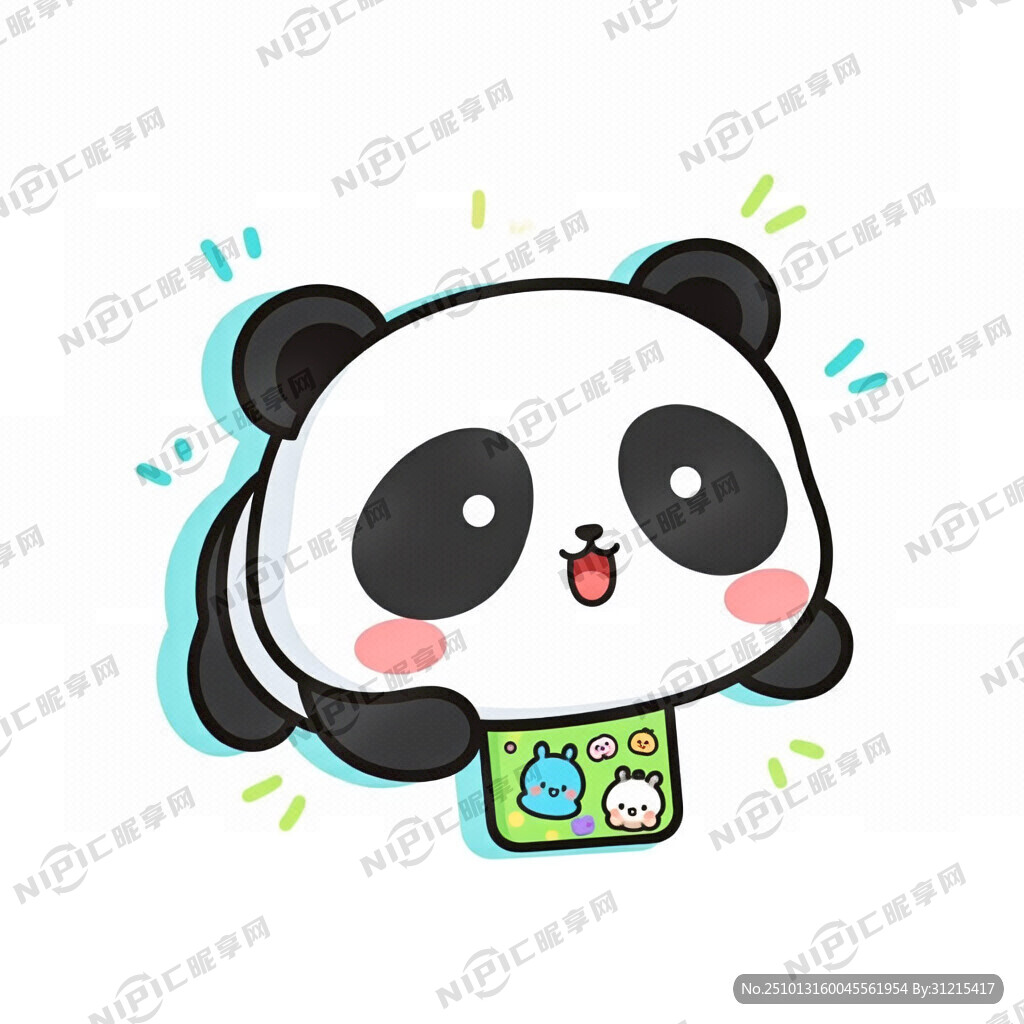 熊猫形状广告牌