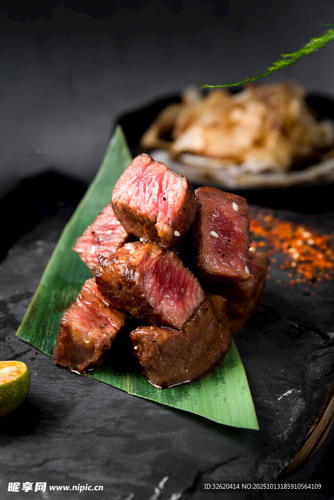 烤牛肉块