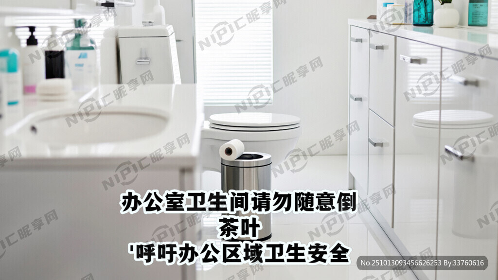 办公室卫生间请勿随意倒茶叶